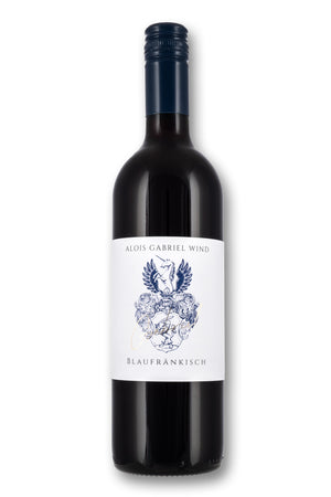 Blaufränkisch Rotwein Weinflasche Produktbild