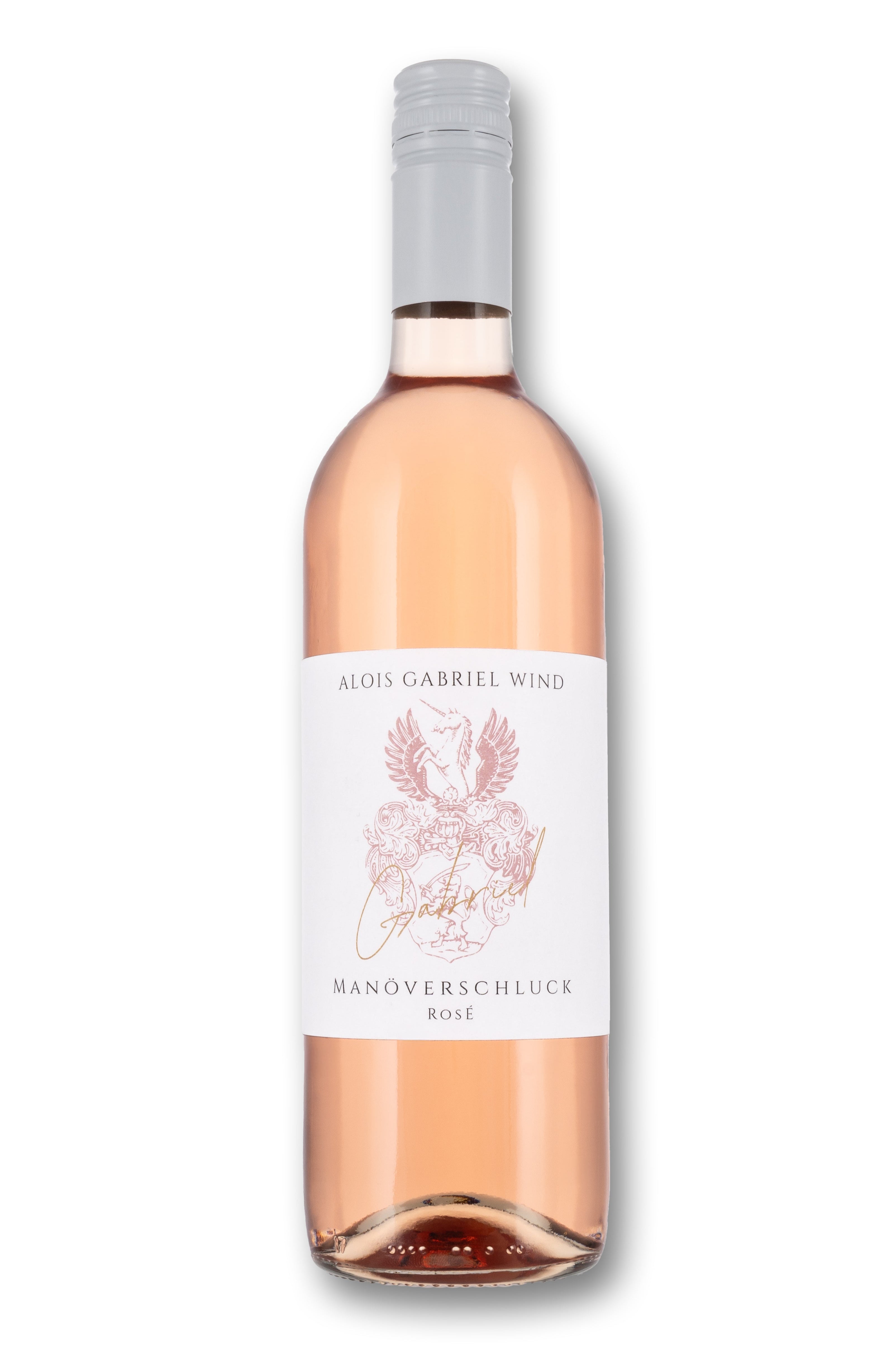 Manoeverschluck Roséwein Weinflasche Produktbild